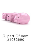 Piggy Bank Clipart #1082690 by BNP Design Studio