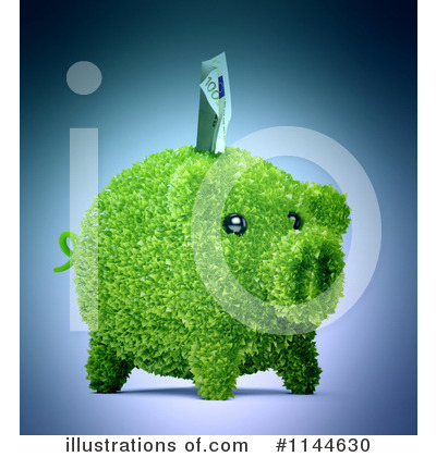 Piggy Bank Clipart #1144630 by Mopic