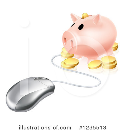 Gold Coins Clipart #1235513 by AtStockIllustration