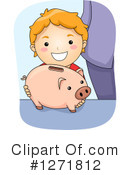 Piggy Bank Clipart #1271812 by BNP Design Studio