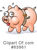 Piggy Bank Clipart #63961 by gnurf