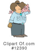 Pigs Clipart #12390 by djart