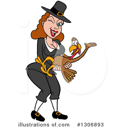 Pilgrims Clipart #1306893 by LaffToon