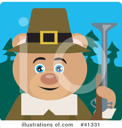 Bear Character Clipart #41331 by Dennis Holmes Designs