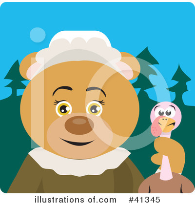 Bear Character Clipart #41345 by Dennis Holmes Designs