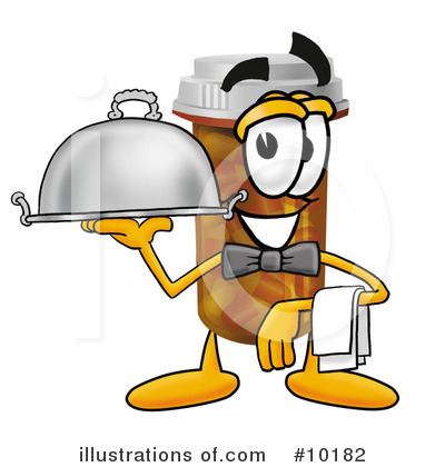 Capsule Clipart #10182 by Mascot Junction