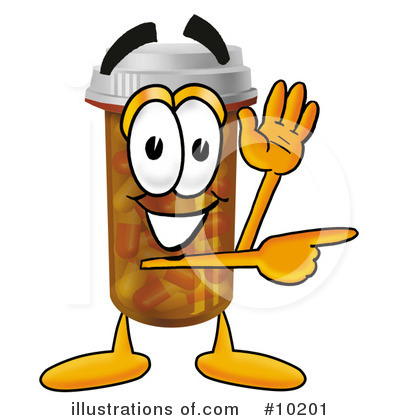 Capsule Clipart #10201 by Mascot Junction