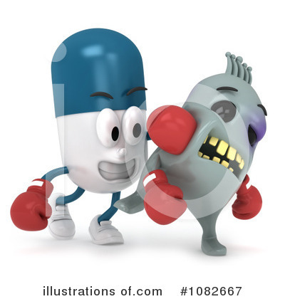 Royalty-Free (RF) Pill Clipart Illustration by BNP Design Studio - Stock Sample #1082667