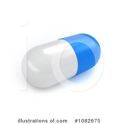 Royalty-Free (RF) Pill Clipart Illustration by BNP Design Studio - Stock Sample #1082675