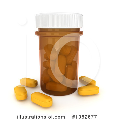 Royalty-Free (RF) Pill Clipart Illustration by BNP Design Studio - Stock Sample #1082677