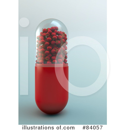 Royalty-Free (RF) Pill Clipart Illustration by Mopic - Stock Sample #84057