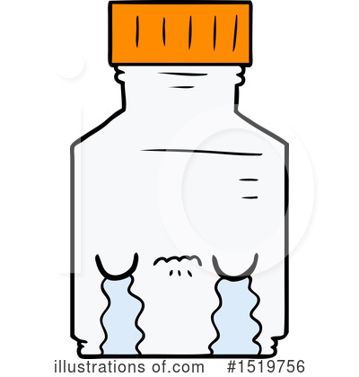 Royalty-Free (RF) Pill Jar Clipart Illustration by lineartestpilot - Stock Sample #1519756
