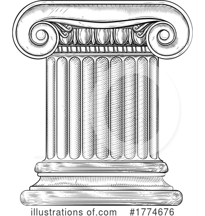 Columns Clipart #1774676 by AtStockIllustration