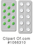 Pills Clipart #1066310 by Vector Tradition SM