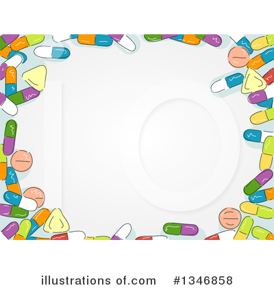 Royalty-Free (RF) Pills Clipart Illustration by BNP Design Studio - Stock Sample #1346858