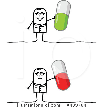 Royalty-Free (RF) Pills Clipart Illustration by NL shop - Stock Sample #433784