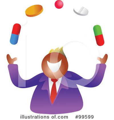 Royalty-Free (RF) Pills Clipart Illustration by Prawny - Stock Sample #99599