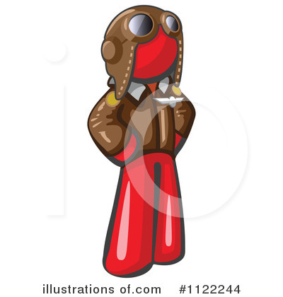 Red Design Mascot Clipart #1122244 by Leo Blanchette