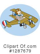 Pilot Clipart #1287679 by patrimonio