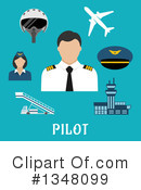 Pilot Clipart #1348099 by Vector Tradition SM