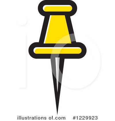 Royalty-Free (RF) Pin Clipart Illustration by Lal Perera - Stock Sample #1229923