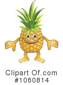 Pineapple Clipart #1060814 by AtStockIllustration