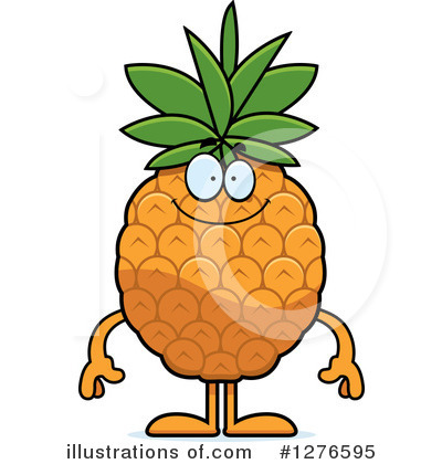 Royalty-Free (RF) Pineapple Clipart Illustration by Cory Thoman - Stock Sample #1276595