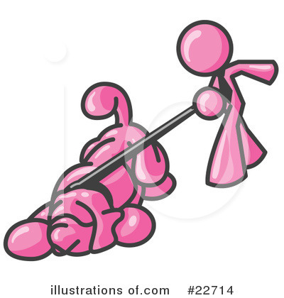 Royalty-Free (RF) Pink Collection Clipart Illustration by Leo Blanchette - Stock Sample #22714