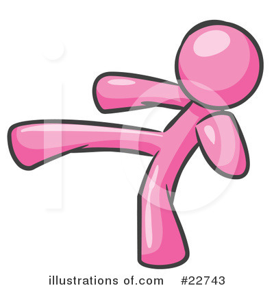 Royalty-Free (RF) Pink Collection Clipart Illustration by Leo Blanchette - Stock Sample #22743