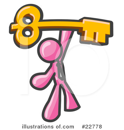 Skeleton Keys Clipart #22778 by Leo Blanchette