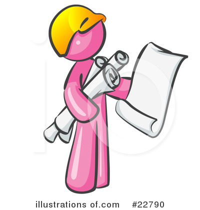 Architect Clipart #22790 by Leo Blanchette