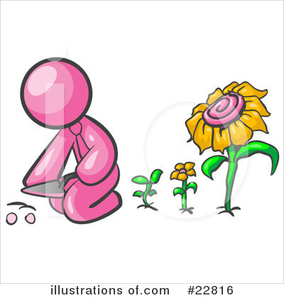 Growing Clipart #22816 by Leo Blanchette