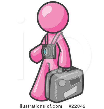 Royalty-Free (RF) Pink Collection Clipart Illustration by Leo Blanchette - Stock Sample #22842