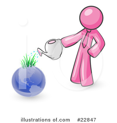 Gardening Clipart #22847 by Leo Blanchette