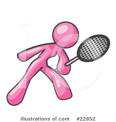 Tennis Clipart #22852 by Leo Blanchette