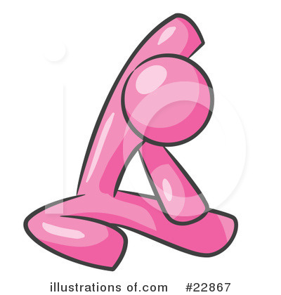 Royalty-Free (RF) Pink Collection Clipart Illustration by Leo Blanchette - Stock Sample #22867