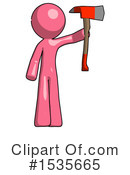 Pink Design Mascot Clipart #1535665 by Leo Blanchette