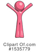 Pink Design Mascot Clipart #1535779 by Leo Blanchette