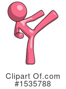 Pink Design Mascot Clipart #1535788 by Leo Blanchette