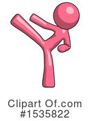Pink Design Mascot Clipart #1535822 by Leo Blanchette