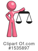 Pink Design Mascot Clipart #1535897 by Leo Blanchette