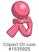 Pink Design Mascot Clipart #1535925 by Leo Blanchette