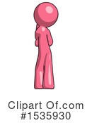Pink Design Mascot Clipart #1535930 by Leo Blanchette