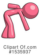 Pink Design Mascot Clipart #1535937 by Leo Blanchette