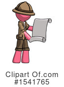 Pink Design Mascot Clipart #1541765 by Leo Blanchette