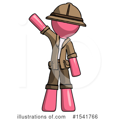 Royalty-Free (RF) Pink Design Mascot Clipart Illustration by Leo Blanchette - Stock Sample #1541766