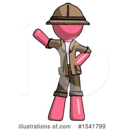 Royalty-Free (RF) Pink Design Mascot Clipart Illustration by Leo Blanchette - Stock Sample #1541799