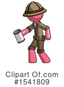 Pink Design Mascot Clipart #1541809 by Leo Blanchette