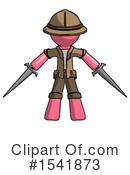 Pink Design Mascot Clipart #1541873 by Leo Blanchette