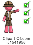 Pink Design Mascot Clipart #1541956 by Leo Blanchette